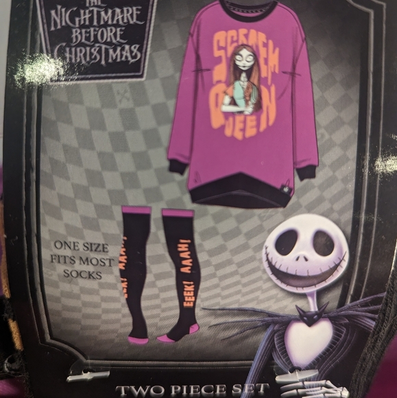 Disney Intimates Sleepwear Nightmare Before Christmas Pajama